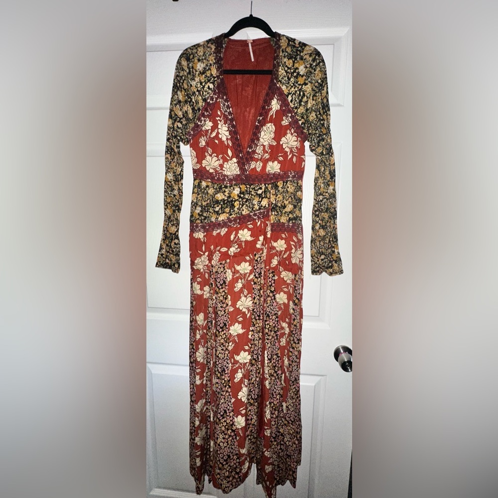 Free People Wrap Maxi Dress
